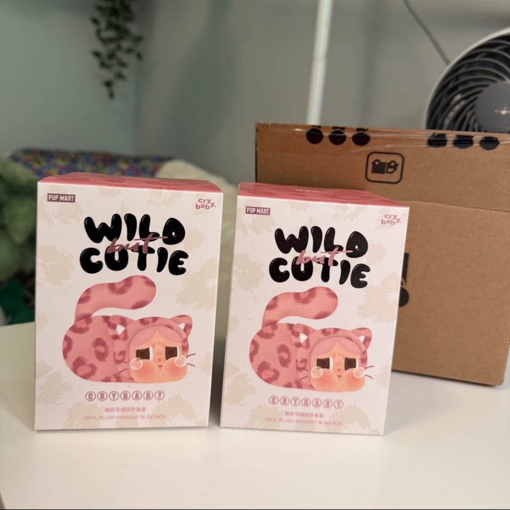 Wild But Cutie CryBaby Plush Keychain